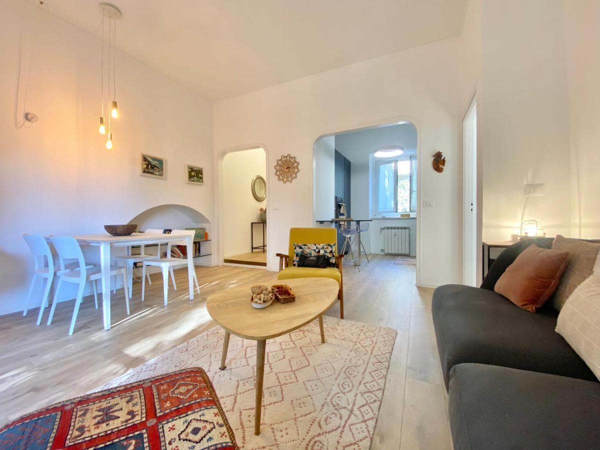 Апартаменты Casaviva-Stylish Trilo With Ac-Shared Pool-Parking Генуя Экстерьер фото
